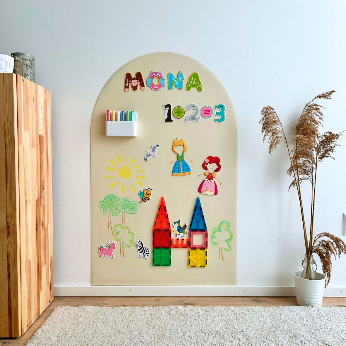 Magnetic Chalkboard (60x95cm)