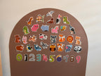 38pcs Magnetic Animals & Numbers