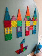 48pcs magnetic tiles set