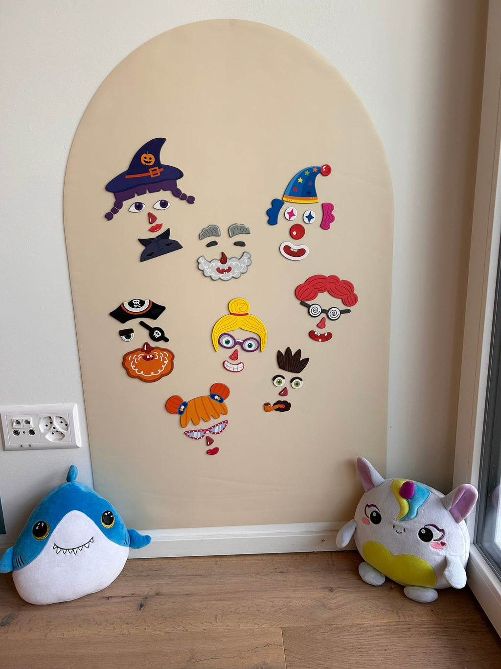 39pcs Expression changing magnets