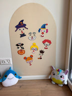 39pcs Expression changing magnets