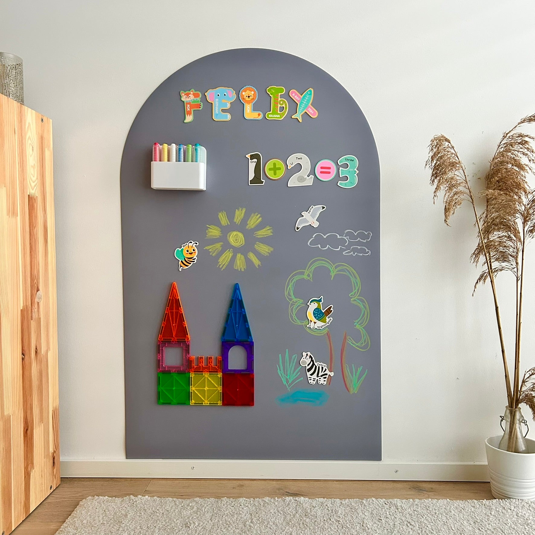 Magnetic Chalkboard (60x95cm)